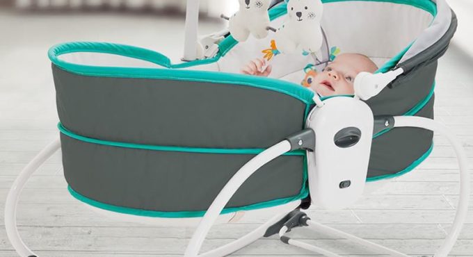 Baby Swing Electric Bassinets Infant Swing Newborn Smart Bed Happy Baby Hammock Swing Gift Dondolo Neonato Baby Basket AC50YL