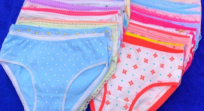 12pcs /Lot Baby Girls Briefs Cartoon Underwears Children Panties Short Underpants Kids for 1-12 Years