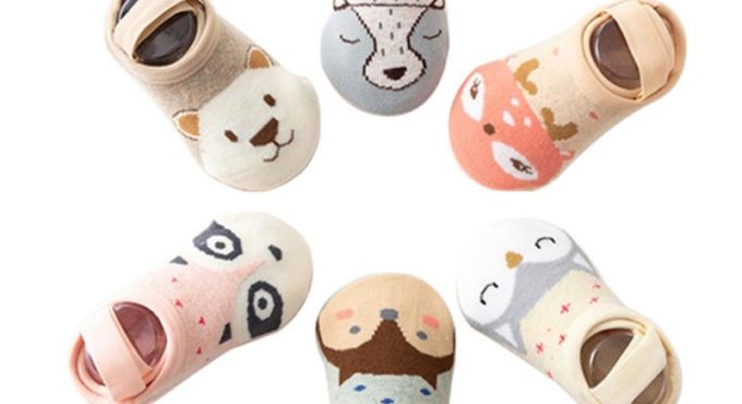 Cute Baby Socks Boat Socks Girls Boys Cute Cartoon Infant Anti-slip Cotton Toddler Floor Socks Newborns Calcetines Bebe Clothes