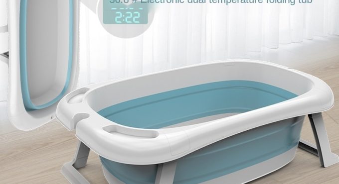 Adult Children's Folding Tub Large Bathtub Massage Adult Bath Barrel Steaming Dual-use Baby Tub Home Spa Home Sauna Bb50