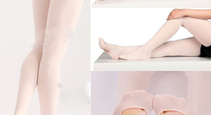 New Hot Convertible Tights Girls Dance Stocking Ballet Pantyhose Candy Color Solid Ballet Dance Tights