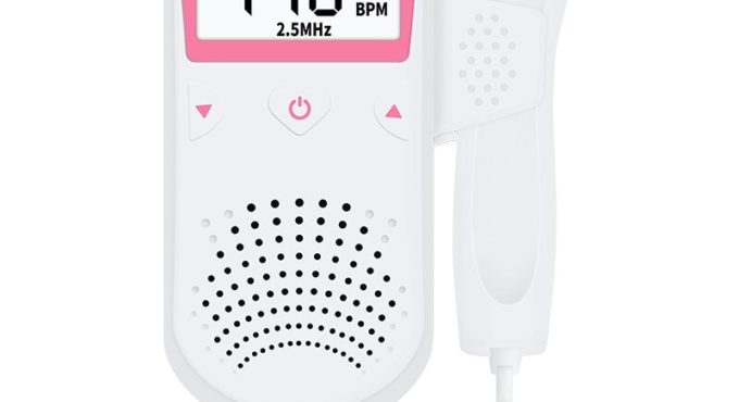 Household Fetal Doppler Baby Prenatal Heart Rate Detector Home Sonar Doppler Stethoscope Pregnant Women Fetal Monitor