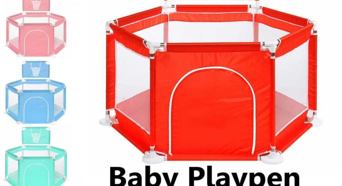 3 Colors Baby Playpen Kids Fence Playpen Babies Safety Fence Pool Baby Game Fence Baby Crawling Safety Guardrail Step