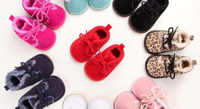 Newborn Baby Boy Girl Shoes Moccasin Toddler Infant Kid Soft Crib Prewalker Boot