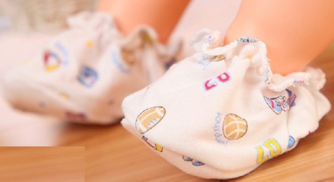 2020 Newborn Cotton Printed Loose Mouth Soft Toddler Foot Cover Baby Foot Cover Baby Shoes Girls Bling Baby Baby Crib Shoes