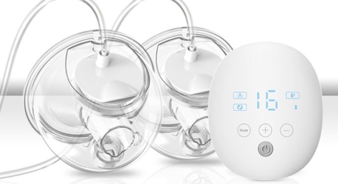 Electric Breast Pump Double Silent Wearable Automatic Milker USB Rechargable Hands-Free Milk Extractor Baby Breastfeeding Parts