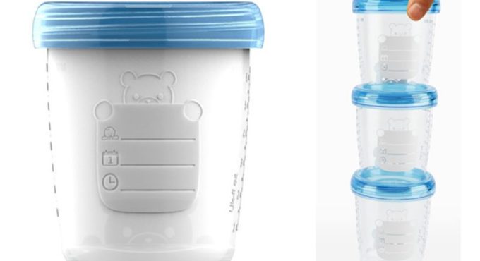 180ml Baby Breast Milk Storage Bottle Wide-Caliber Baby and Newborn Food Freezing Container Powdered Nut Tea Storage Box New Arr