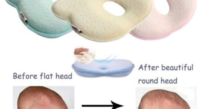 baby pillow Memory Foam newborn Baby Breathable Shaping Pillows To Prevent Flat Head Ergonomic