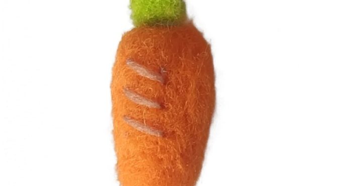 Newborn Photography Felt Carrot Shape Props Baby Girl Boy Photo Tool Handmade