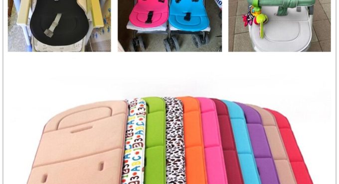 Baby Stroller Seat Cushion Kids Pushchair Car Cart High Chair Seat Trolley Soft Mattress Baby Stroller Cushion Pad Accessories