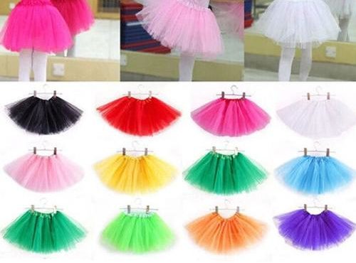 Baby Kid Girl Cute Fluffy Tulle Pettiskirt Skirt Ballet Dance Costume