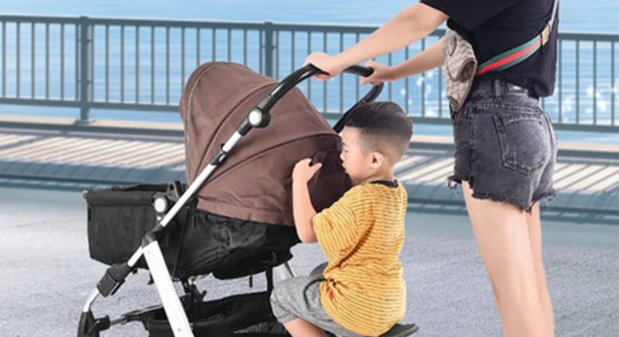 Baby Stroller Wheeled Buggy Board Pushchair Stroller Kids Child Safety Comfort Step Board Up To 25Kg Baby Stroller Accessories