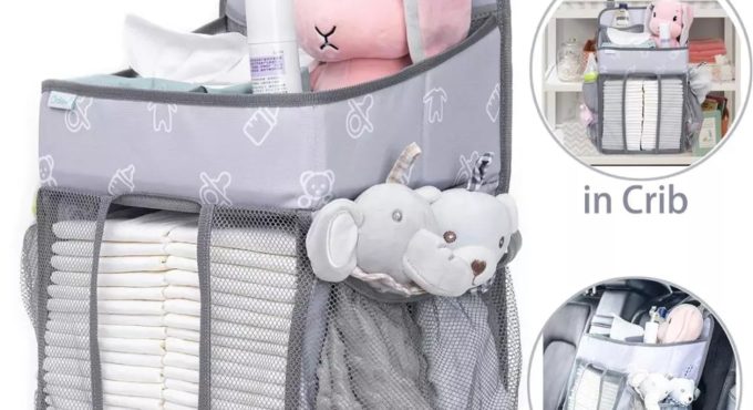 Orzbow Baby Crib Hanging Storage Bag Portable Diaper Organizer Newborn Bedding Set Foldable Nappy Bags Newborn Diaper Container