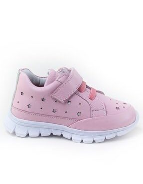 Girl Pink Leather Orthopedic Shoes, 2020 summer girls shoes, girls walking shoes, natural leather shoes for girls, SIZE 22-25