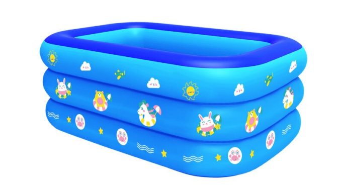 Cartoon Spot Baby Inflatable Swimming Pool Home Children's Paddling Pool Baby Swimming Bathing Pool Toddler Games