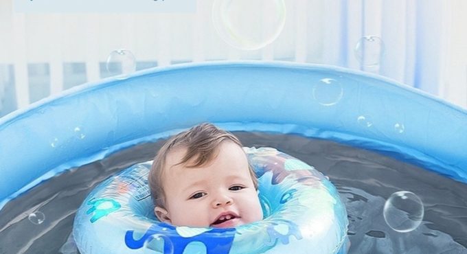 Baby Swimming Pool Foldable Clip Net Holder Insulation Bucket Baby Bath Bucket Insulation Bath Bucket Newborn Bath Tub