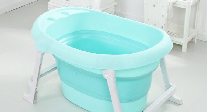 New Baby Bath Tub Folding Bath Bucket Children's Bath Tub Increase Newborn Bath Tub Children Bath Supplies Baby Bath Tub