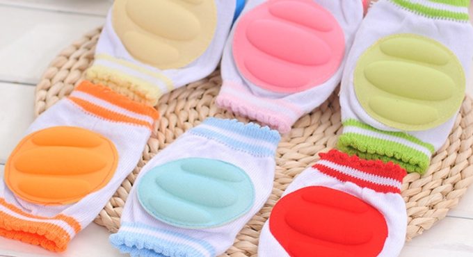 Baby Kneepad Cozy Cotton Breathable Sponge Children Knee Pads Learn To Walk Best Protection Crawling Leggings Pad