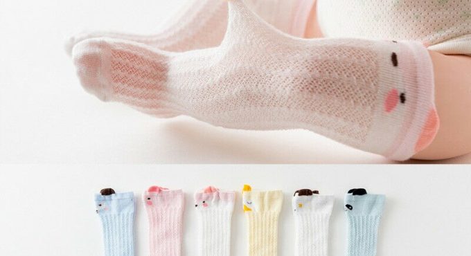 Cute Baby Leg Warmers Kid Girls Toddler Knee High Long Pom Bow Casual Stockings Permeability Soft