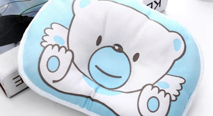 2020 Newest Newborn Toddler Infant Baby Anti Roll Sleep Pillow Babies Prevent Roll Head Cushion Lovely Cute Pillows