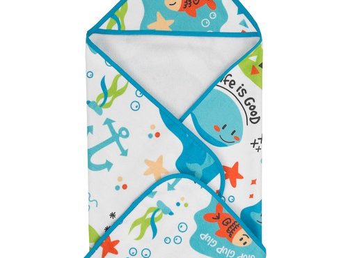 Dough Swaddle Baby Fish Beach Towel