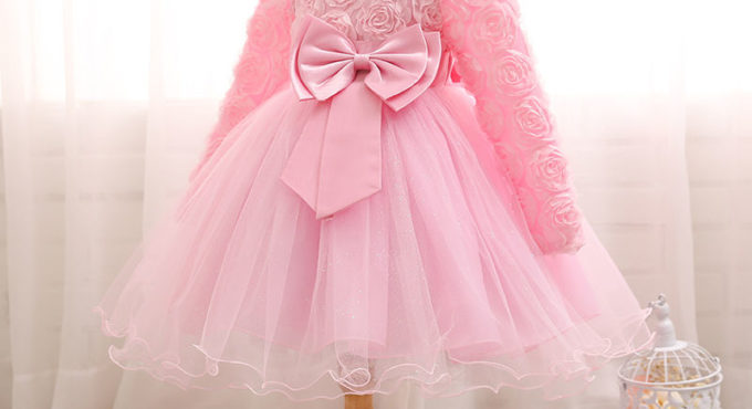 Girls Dress Elegant New Year Princess Children Party Dress Wedding Gown Kids Dresses for Girls Birthday Party Dress Vestido Wear