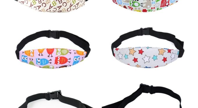 Kids Boy Girl Head Holder Car Seat Safety Sleeping Head Fixing Band Baby Pram Support Holder Belt for Baby Carriage Accessories