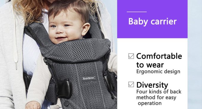 Hot Baby Strap Mesh Front Hold-Style Baby Hug Baby Artifact Out Simple Lightweight Multi-Function Baby Carrier Multi-function