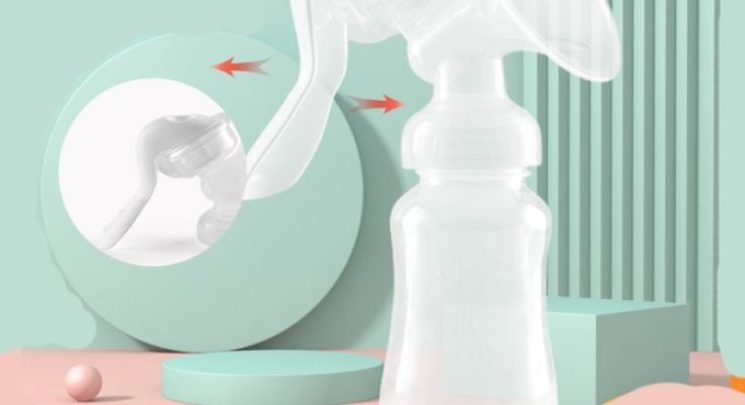 Manual Breast Pump Baby Nipple Manual Suction Milk Pump Feeding Breasts Pumps Milk Bottle Sucking Postpartum Supplie Accessories