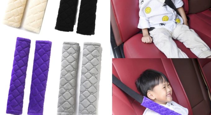 Children Car Safety Seats Belts Baby Seatbelt Pads Cover Seat Belt Shoulder Cushion Pad Protection Support Harness Pad For Kids