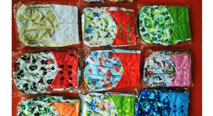 25pcs Reusable Cloth Diaper One Size Pocket Diaper Wholesale