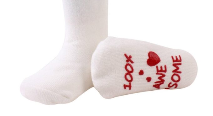 2020 Novelty English Alphabet Cotton Leg Warmers Red White Comfortable Breathable Unique Personality Socks For Baby Boys Girls