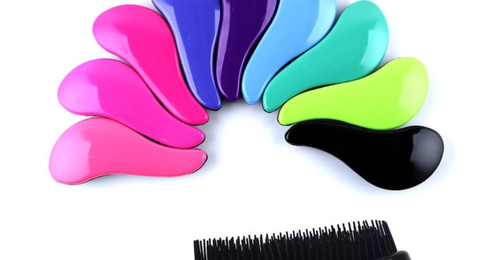 1Pcs Kids and Women Detangling Hair Brush Combs Anti-static Brush Wet Dry Hair Brush Beauty Tools