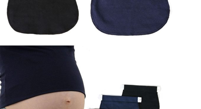 1/3 Pcs Adjustable Elastic Maternity Pregnancy Waistband Belt Waist Extender Clothing Pants For Pregnant Sewing Accessories