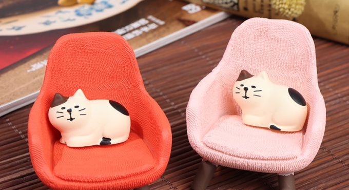 Dollhouse Accessories Toys For Children 1 Set Simulation Small Sofa Stool Chair Furniture Model Toys For Doll House Decoration