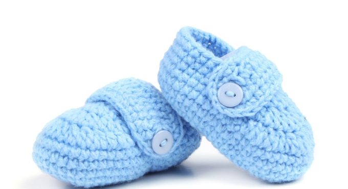 Fashion Comfortable Buckle Baby Shoes Handmade Knitting Crochet Booties Crib Walk Shoes for Infants Toddlers