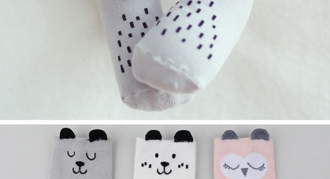 Newborn Kids Girl Boy socks Print Baby Socks Hairball Cute infant Toddler Cotton Baby Socks