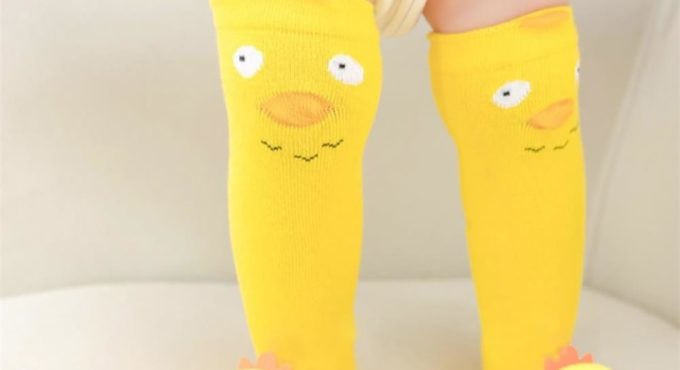 Children's Thicken Socks Baby Socks Knee High Infant Toddler Cotton Socks Winter Keep Warm Anti-slip Cute Animals Dolls On Socks