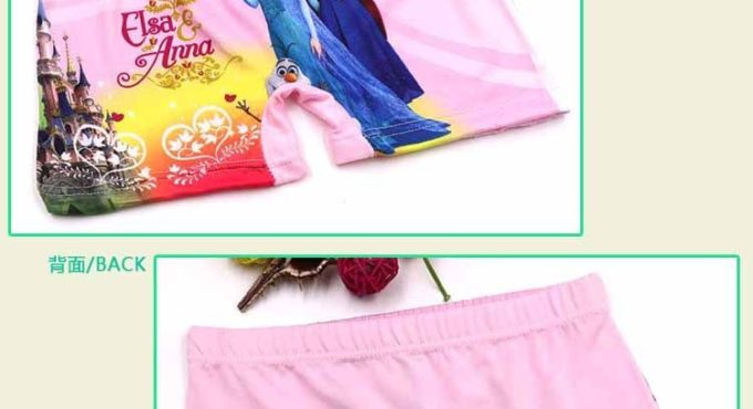 1pcs Cartoon Kids Girl Underwear For Baby Children's Boxer Underpants Briefs Girls Underware Pants For 2-7 Y