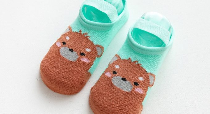 Newborn Baby Boy Girl Socks Cartoon Spring Autumn Anti Slip Socks for Girls Casual Cotton Floor Kids Clothes