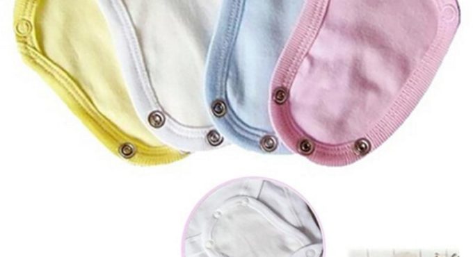 1PCS Baby Romper Crotch Extenter Child One Piece Bodysuit Extender Baby Care 13*9cm 4 Colors