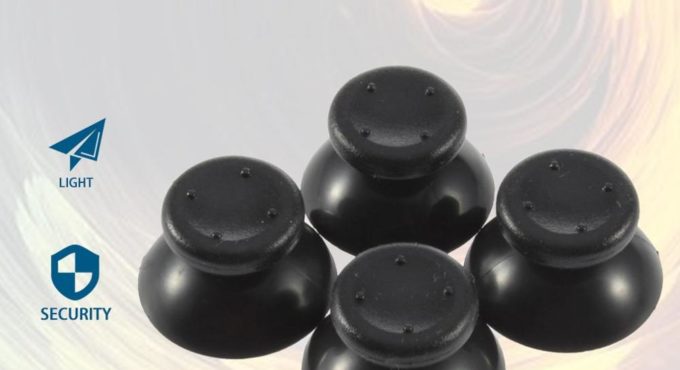 4pcs Thumbsticks Thumb Joystick Stick Cap for Microsoft Xbox 360 Controller Mushroom Head Replacement Caps Grip Cover