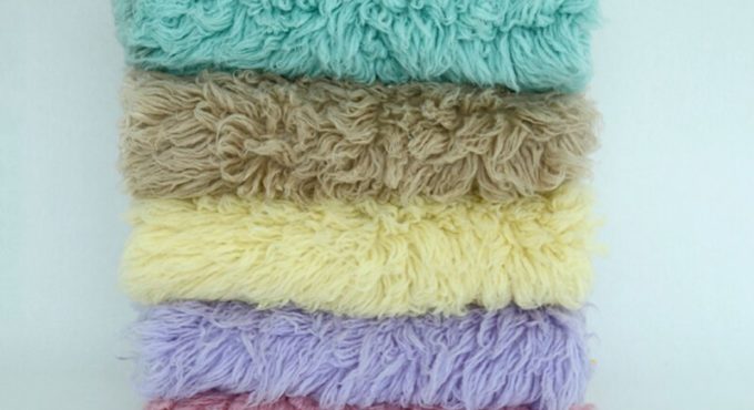 Curly Flokati Wool Blanket Greek Wool Rug Baby Flokati Fur Backdrop Posing Blanket For Newborn Photography Props On The Bean Bag