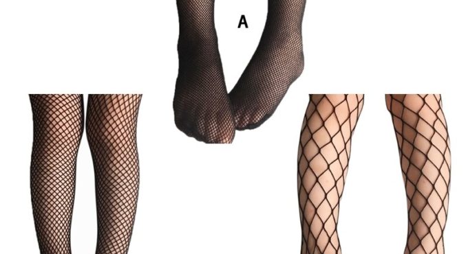 Girls Fashion Mesh Stockings Kids Baby Fishnet Stockings Black Pantyhose Tights 77HD