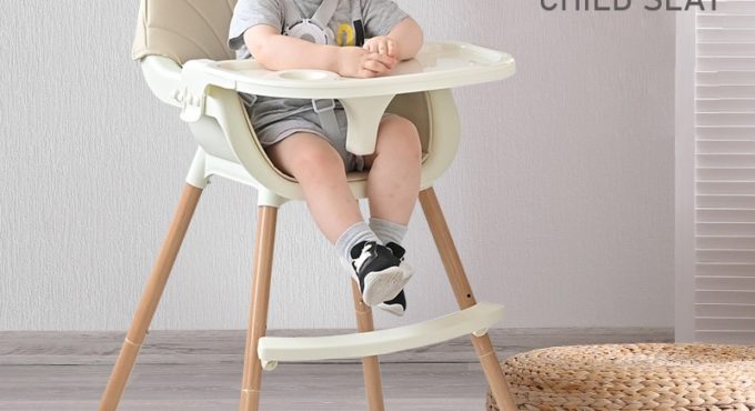 Baby high chair authentic portable chair for feeding, baby high chair, multifunctional baby dining chair