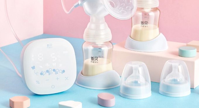 Intelligent Automatic Electric Breast Pumps Nipple Suction Milk Pump Breast Feeding Breast Pump Sacaleches Christmas Gift AB50XR