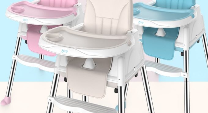 Multifunctional Baby High Chair Portable Foldable Child Dining Chair Children Feeding Chairs Brand Seat For Eating Snack Tray