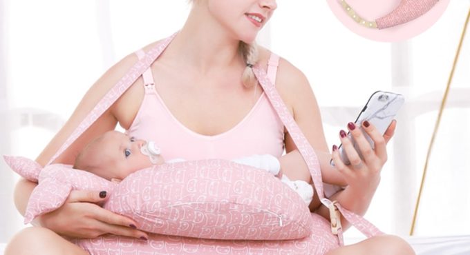 Nursing pillow pregnancy Maternity Breastfeeding Multifunction Adjustable Cushion Infant Newborn Feeding Layered Washable Cover