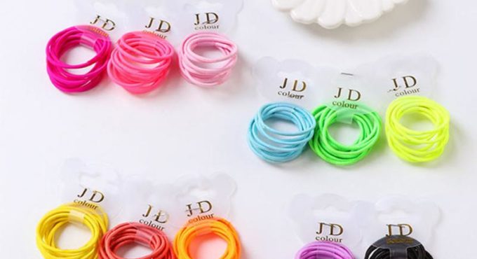 10 Pcs Children Scrunchy Girls Hair Bands Ponytail Holder Hair Ties Headband Scrunchies Pack Scrunchie Hair Accessories For Girl