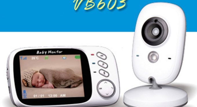 Baby Monitor VB603 Wireless LCD Audio Video Radio Nanny Music Intercom IR 24h Portable Baby Camera Baby Walkie Talkie Babysitter